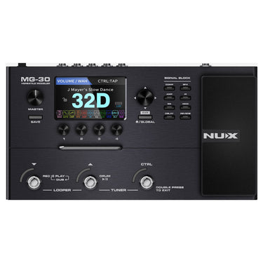 Procesador Nux Para Guitarra, Mod. Mg-30